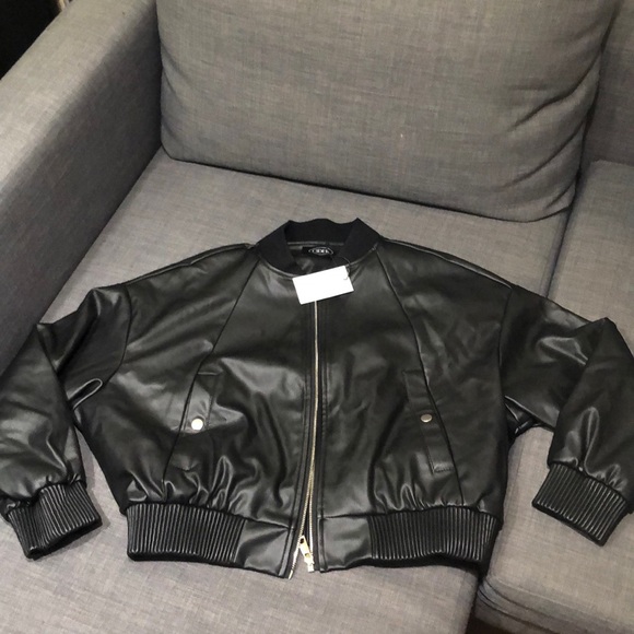 Cider Jackets & Coats New Womens Cider Faux Leather Jacket Poshmark